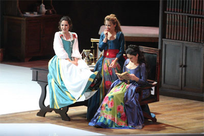 Così fan tutte - Fiordiligi, Dorabella e Despina