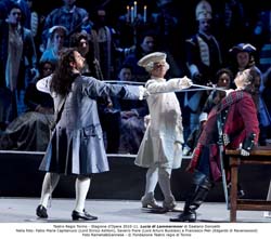 Fabio Maria Capitanucci, Saverio Fiore e Francesco Meli in Lucia di Lammermoor al Teatro Regio di Torino - Stagione lirica 2011